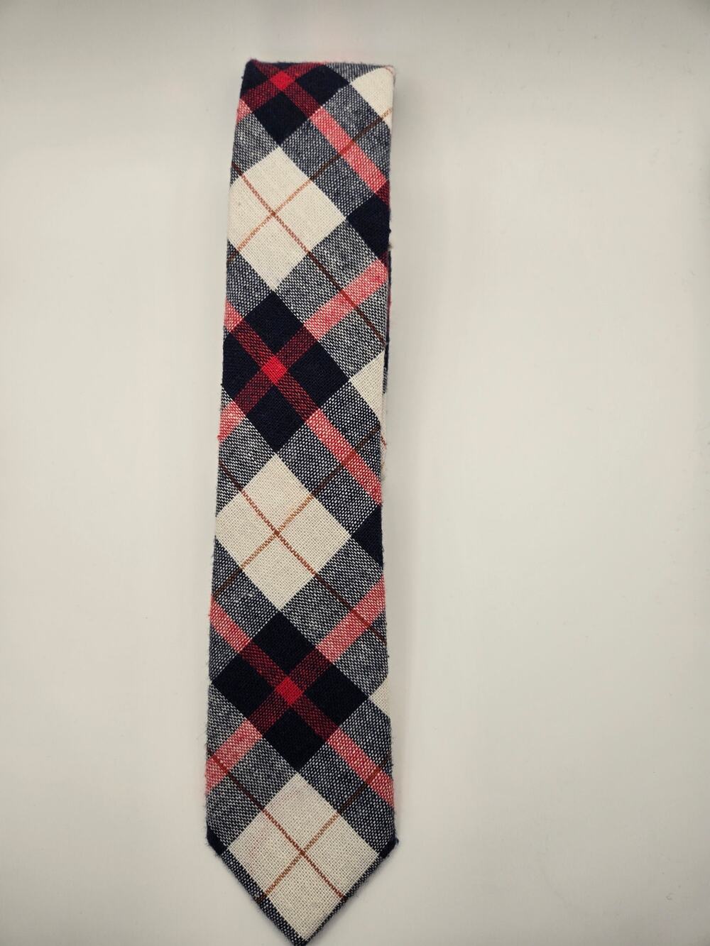 Original Penguin by Munsingwear Plaid Skinny Necktie